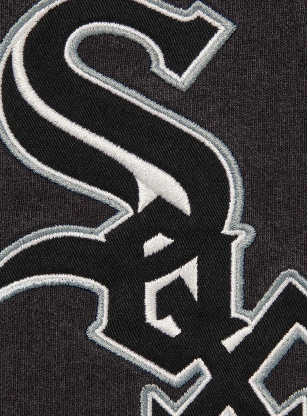 Supreme Chicago White Sox Zip Up Hooded Sweatshirt Black