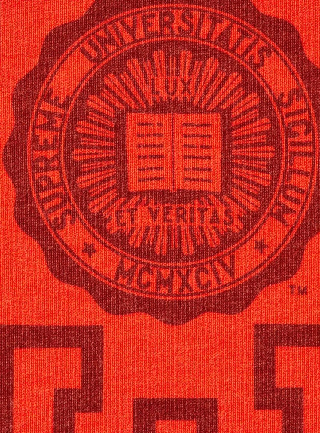 Supreme Knowledge Reigns Zip Up Hooded Sweatshirt Red