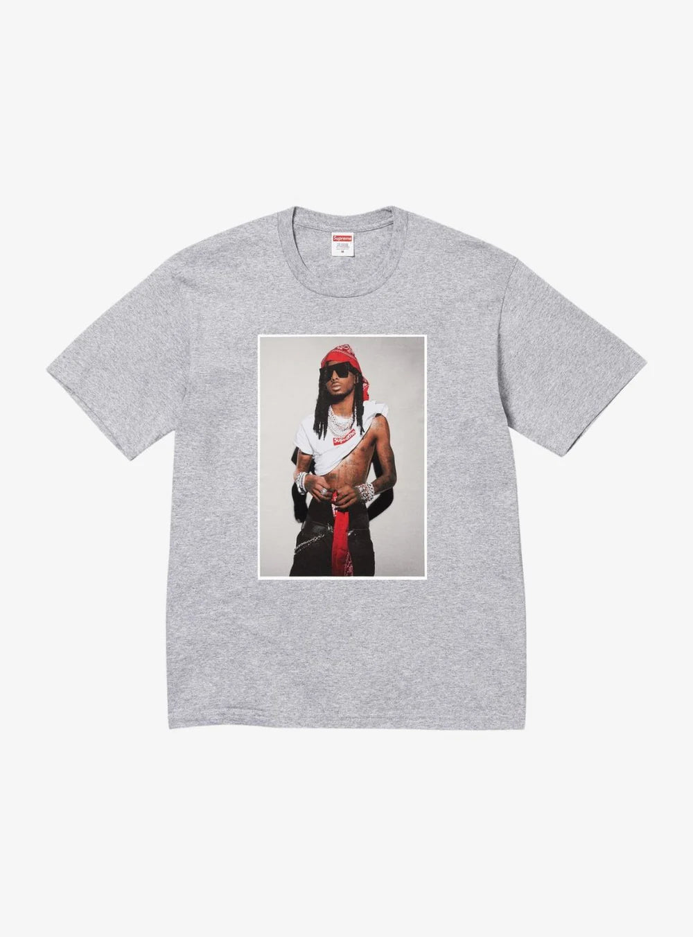 Supreme Playboi Carti T-Shirt Heather Grey