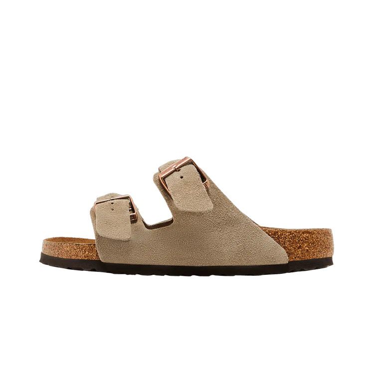 Birkenstock Arizona Soft Footbed Suede Taupe