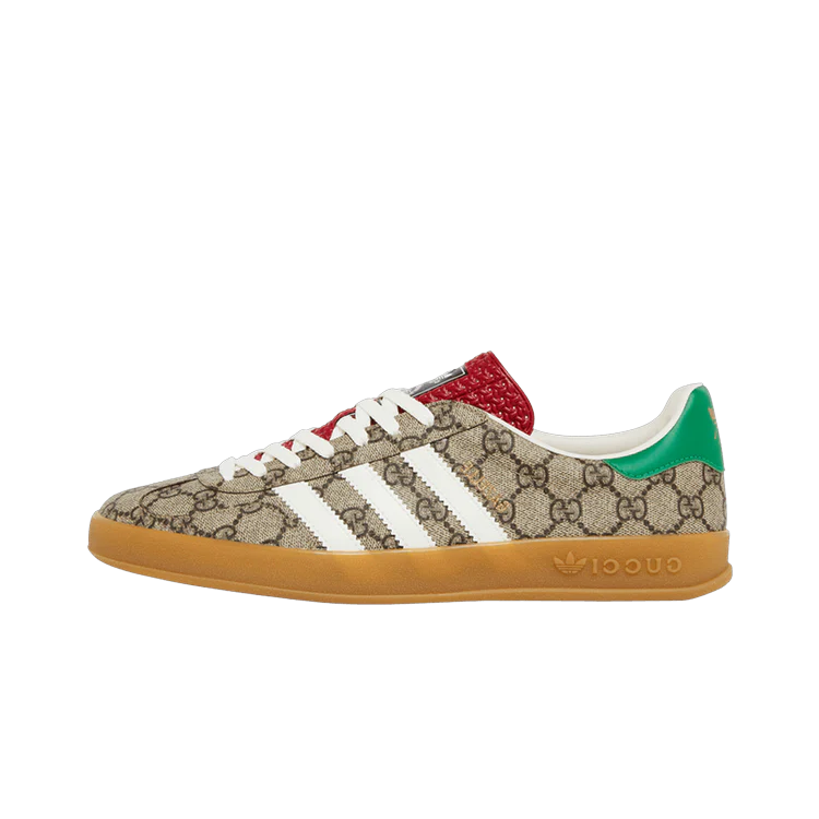 Adidas x Gucci Gazelle Beige GG Monogram