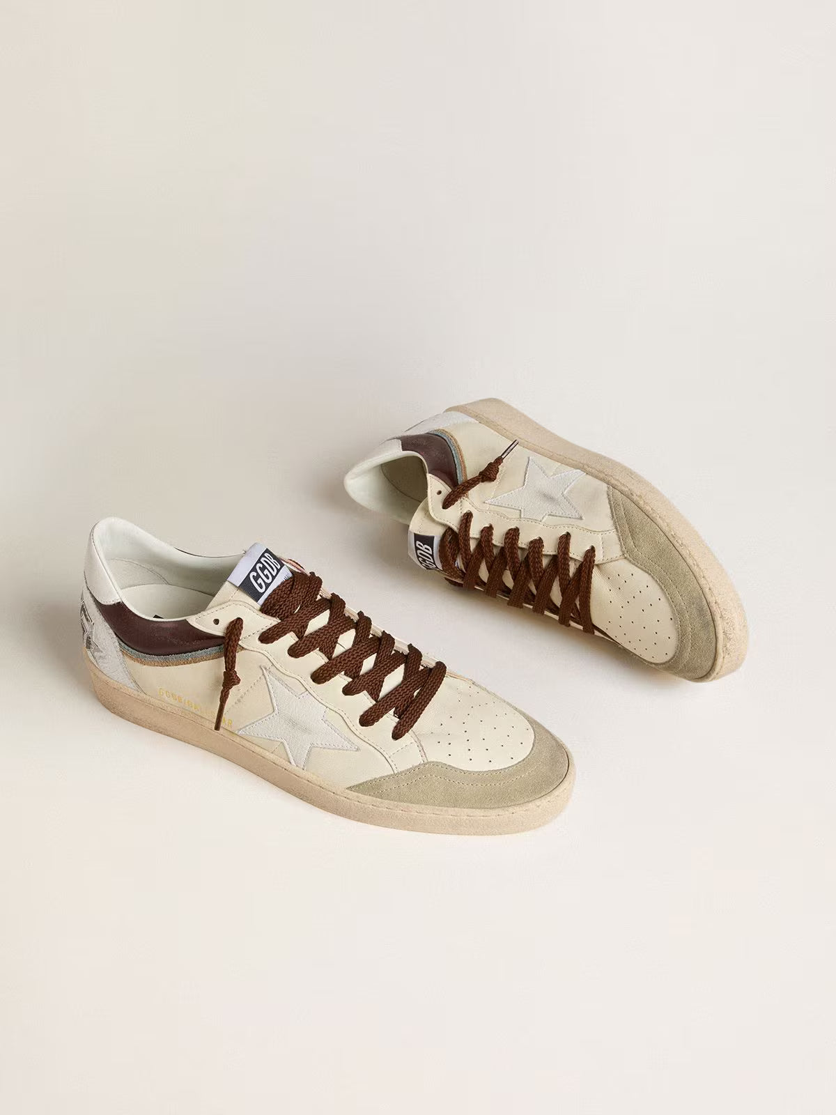 Ball Star Uomo LTD in nappa con stella in nappa e talloncino in pelle
