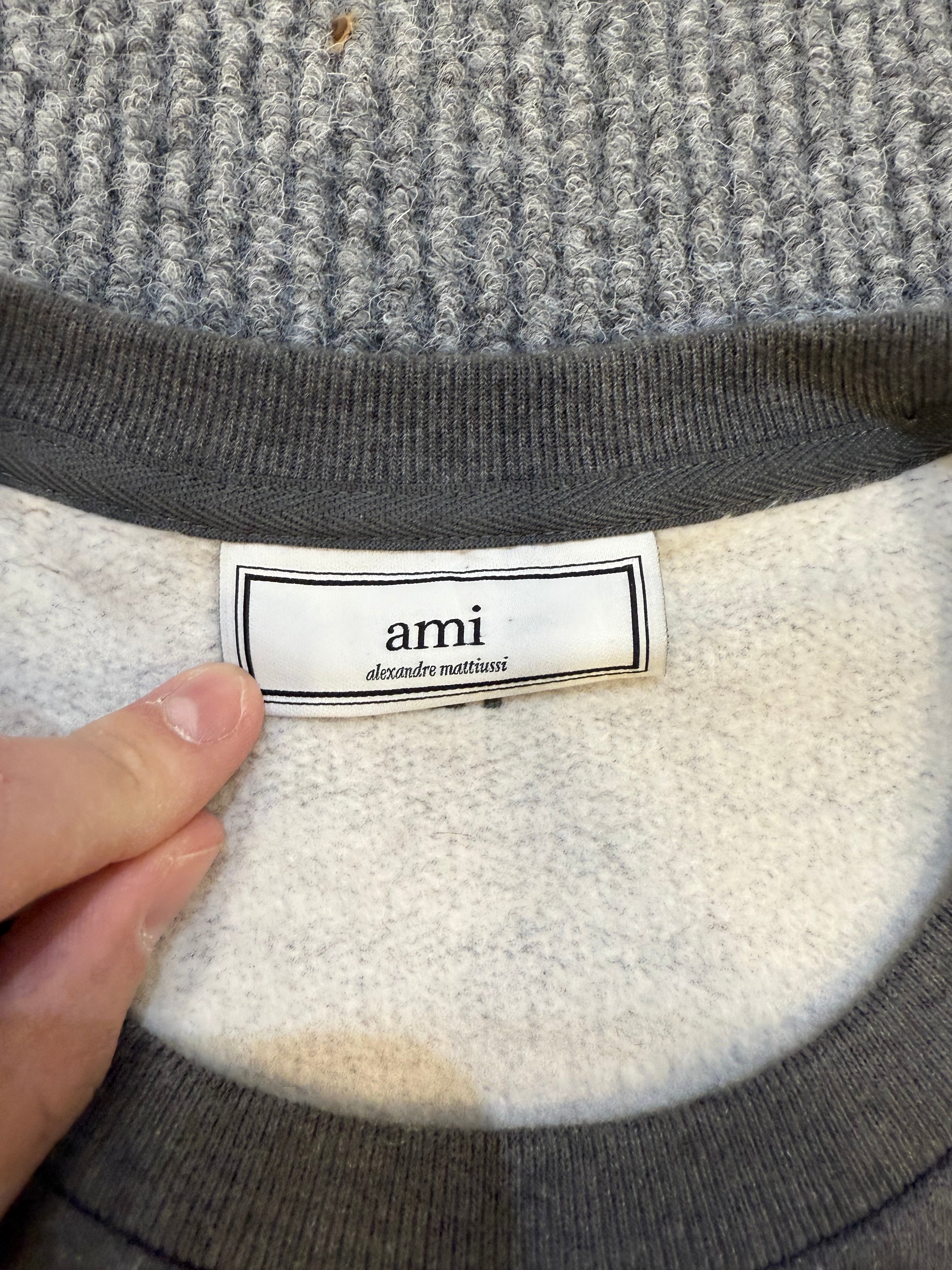 Ami Crewneck Grey XL