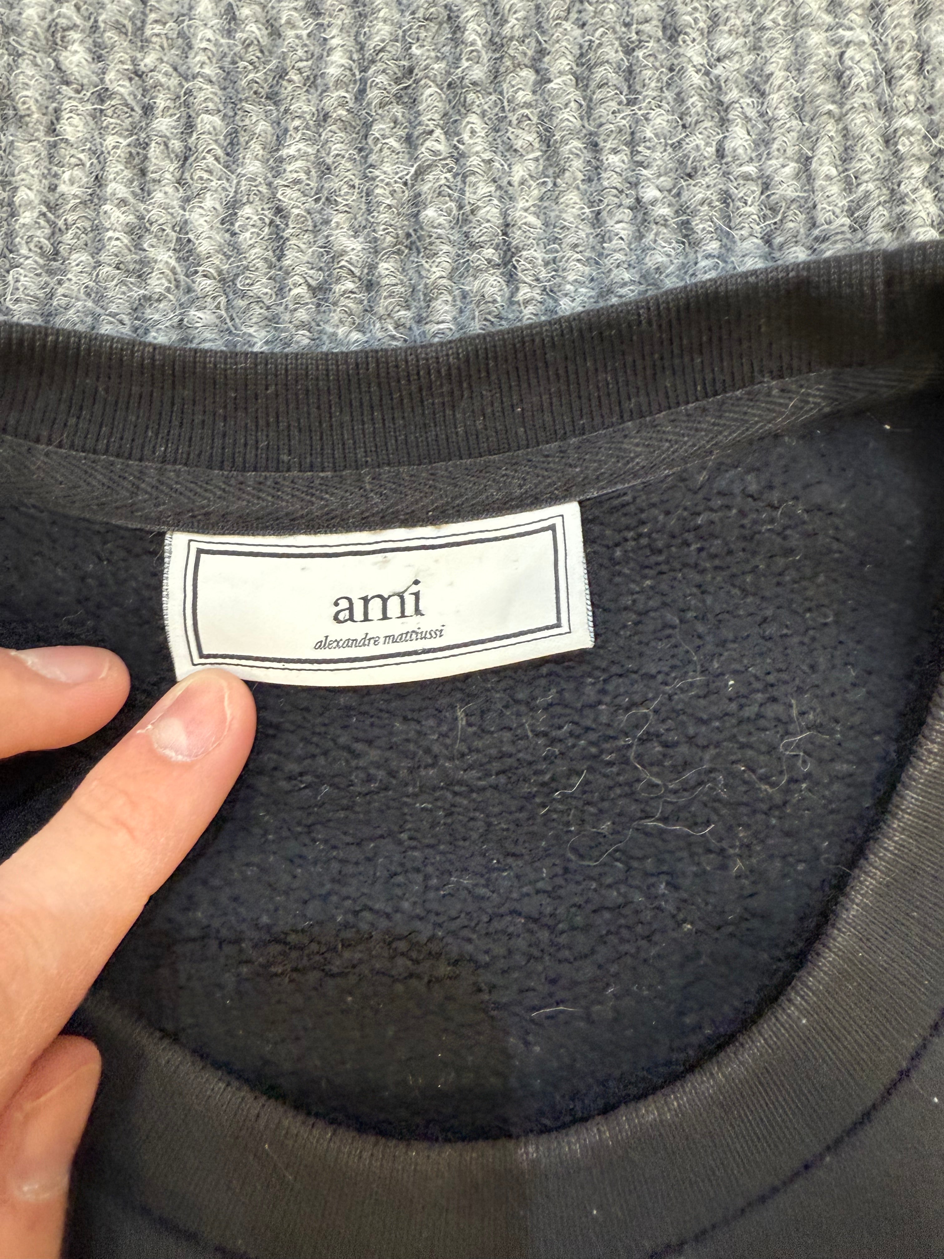 Ami Crewneck Black XL