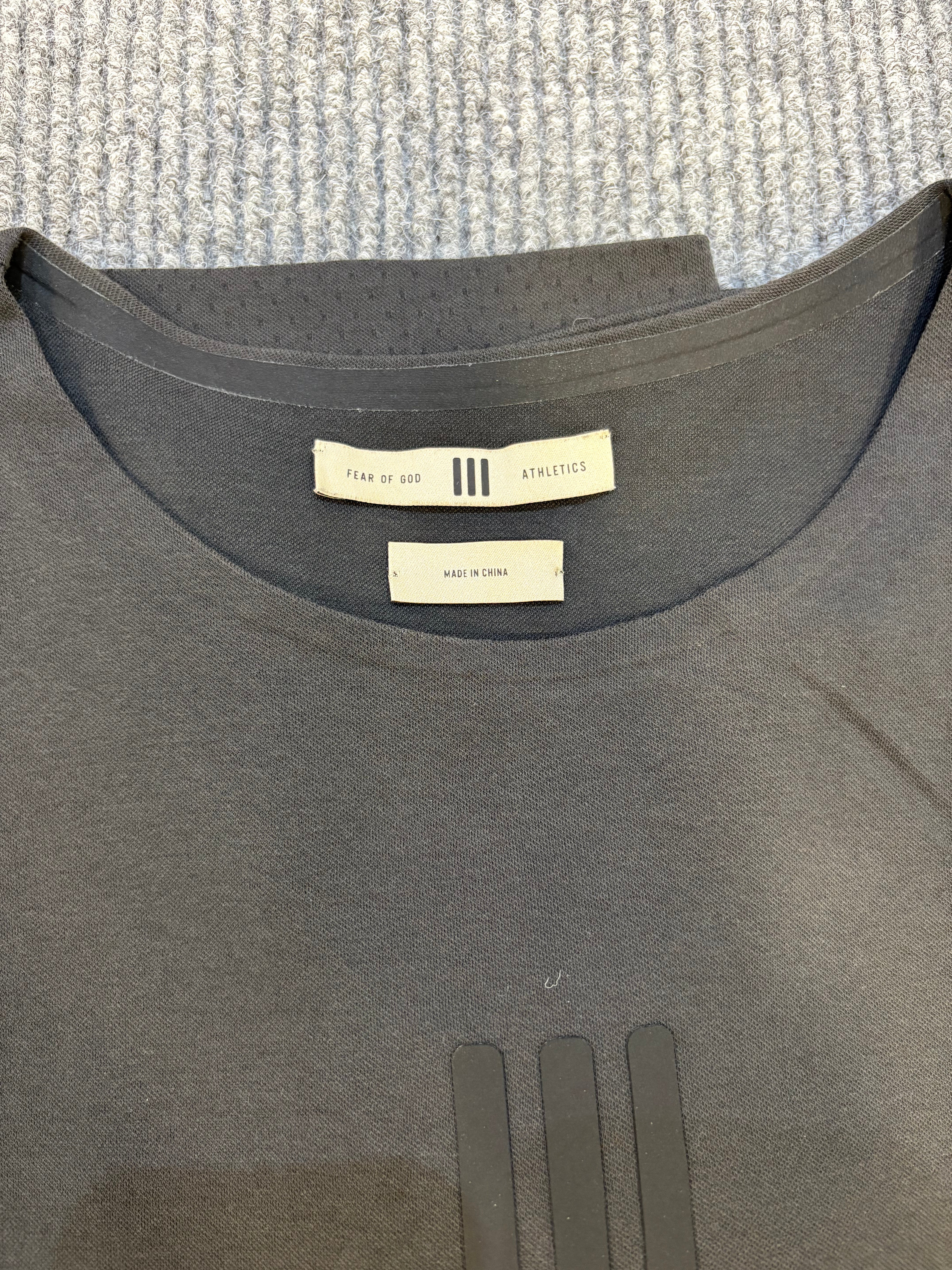 Adidas x Fear Of God Athletics Tee Black XXL