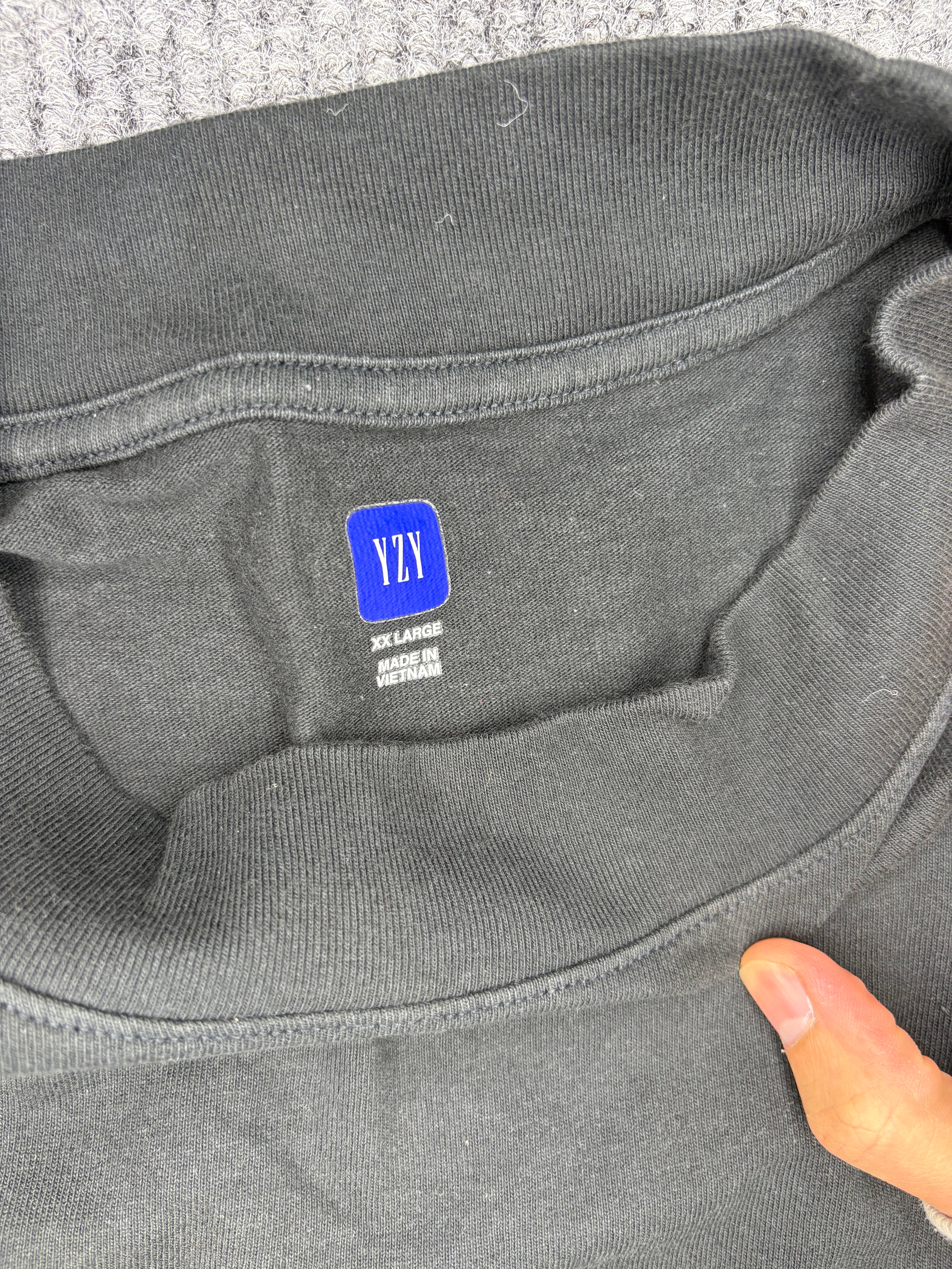 Yeezy Gap Balenciaga Longsleeve Dark Grey XXL