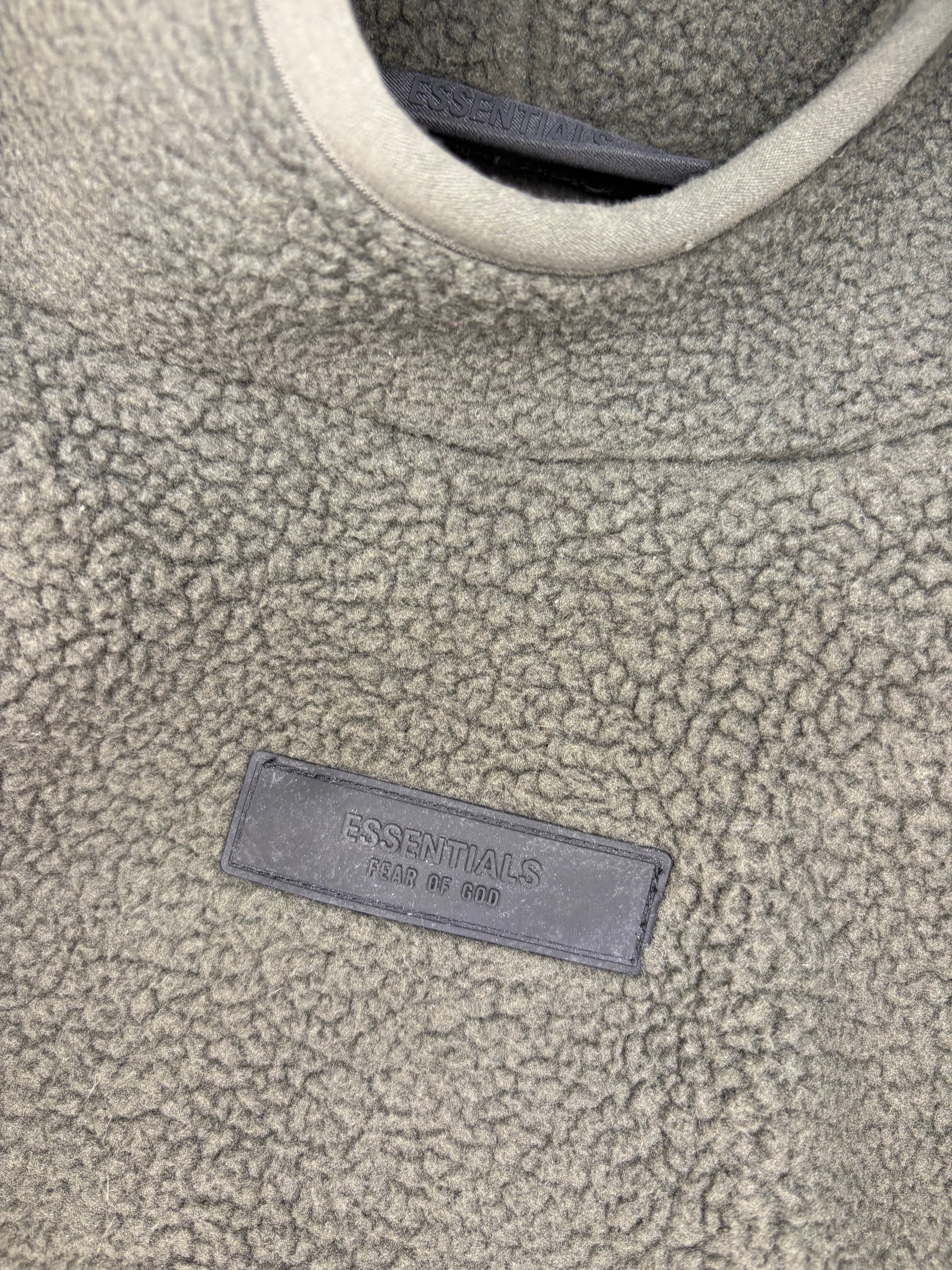 Essentials Fear Of God Fleece Olive XL