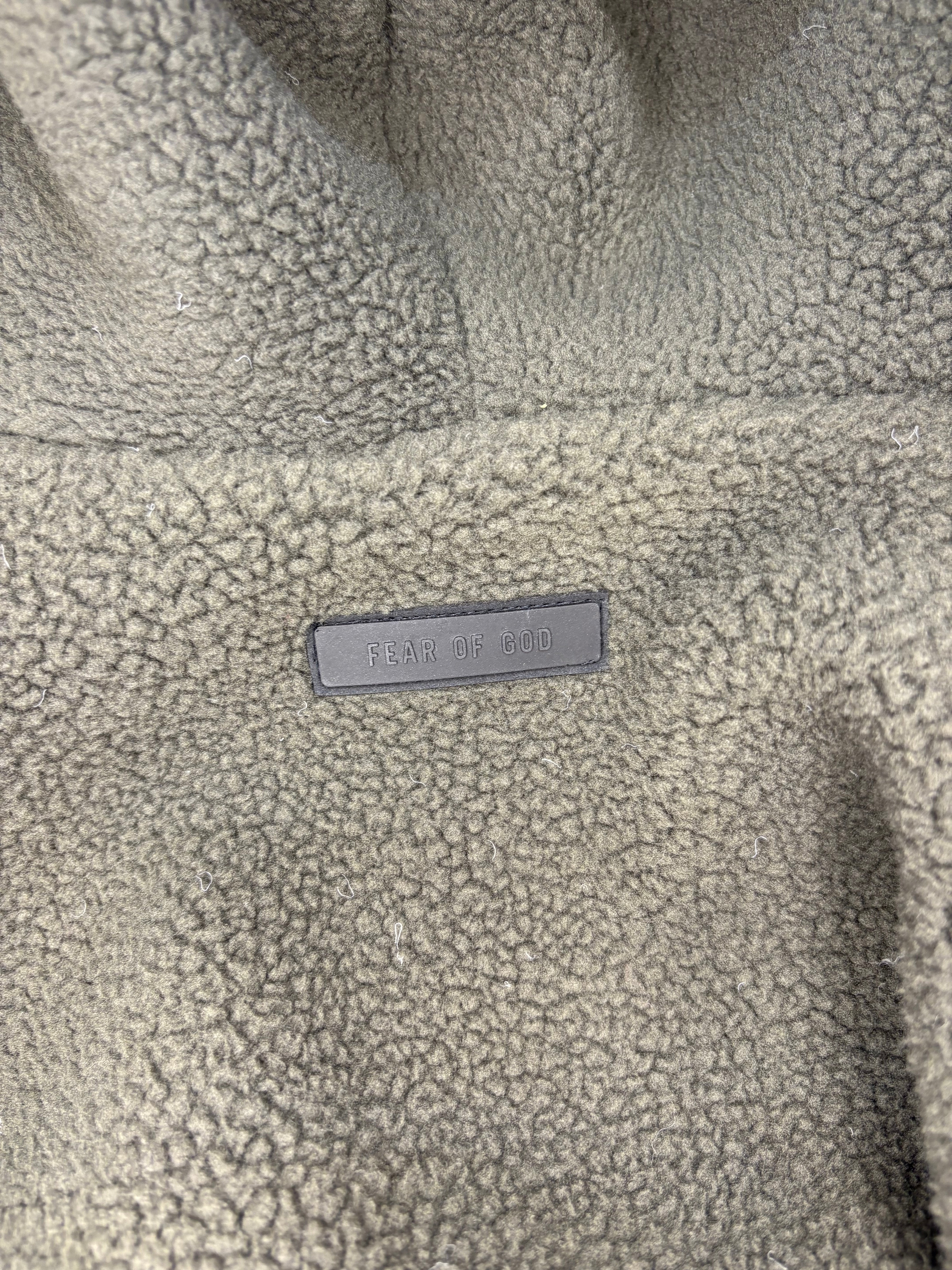 Essentials Fear Of God Fleece Olive XL