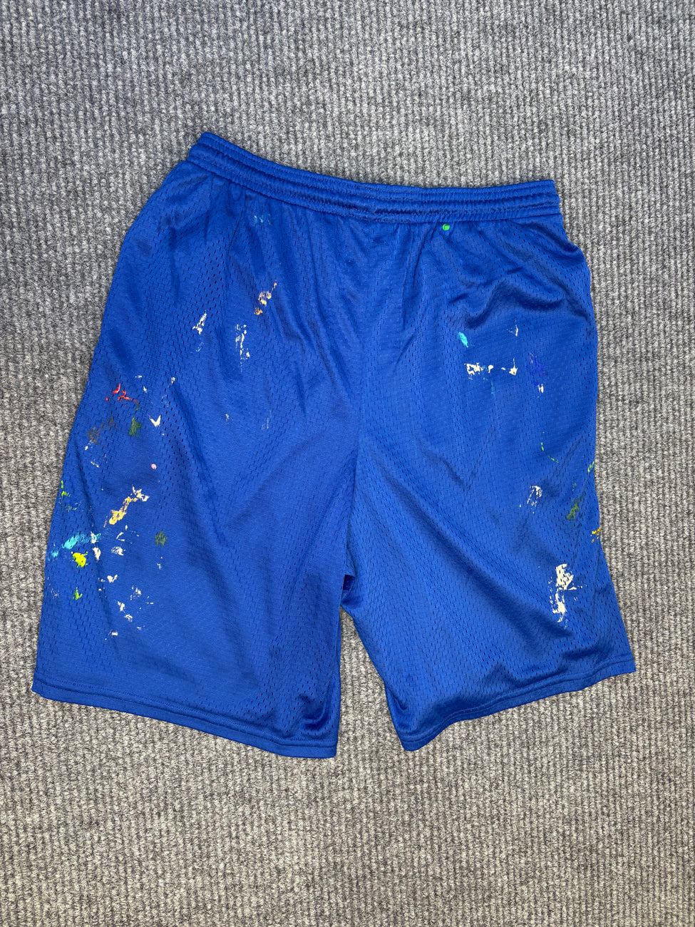 Gallery Dept French Studio Gym Paint Blue Short M