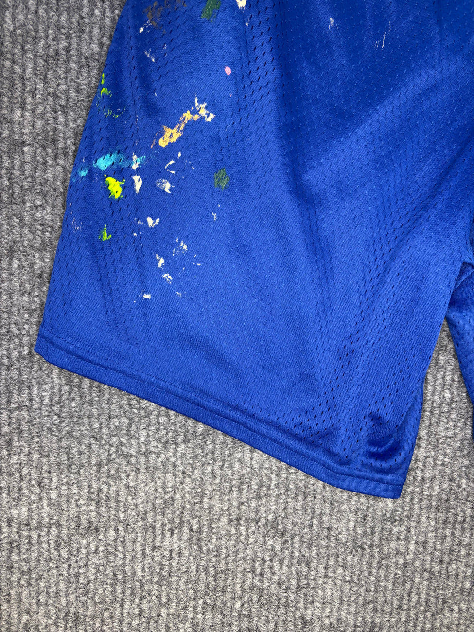 Gallery Dept French Studio Gym Paint Blue Short M