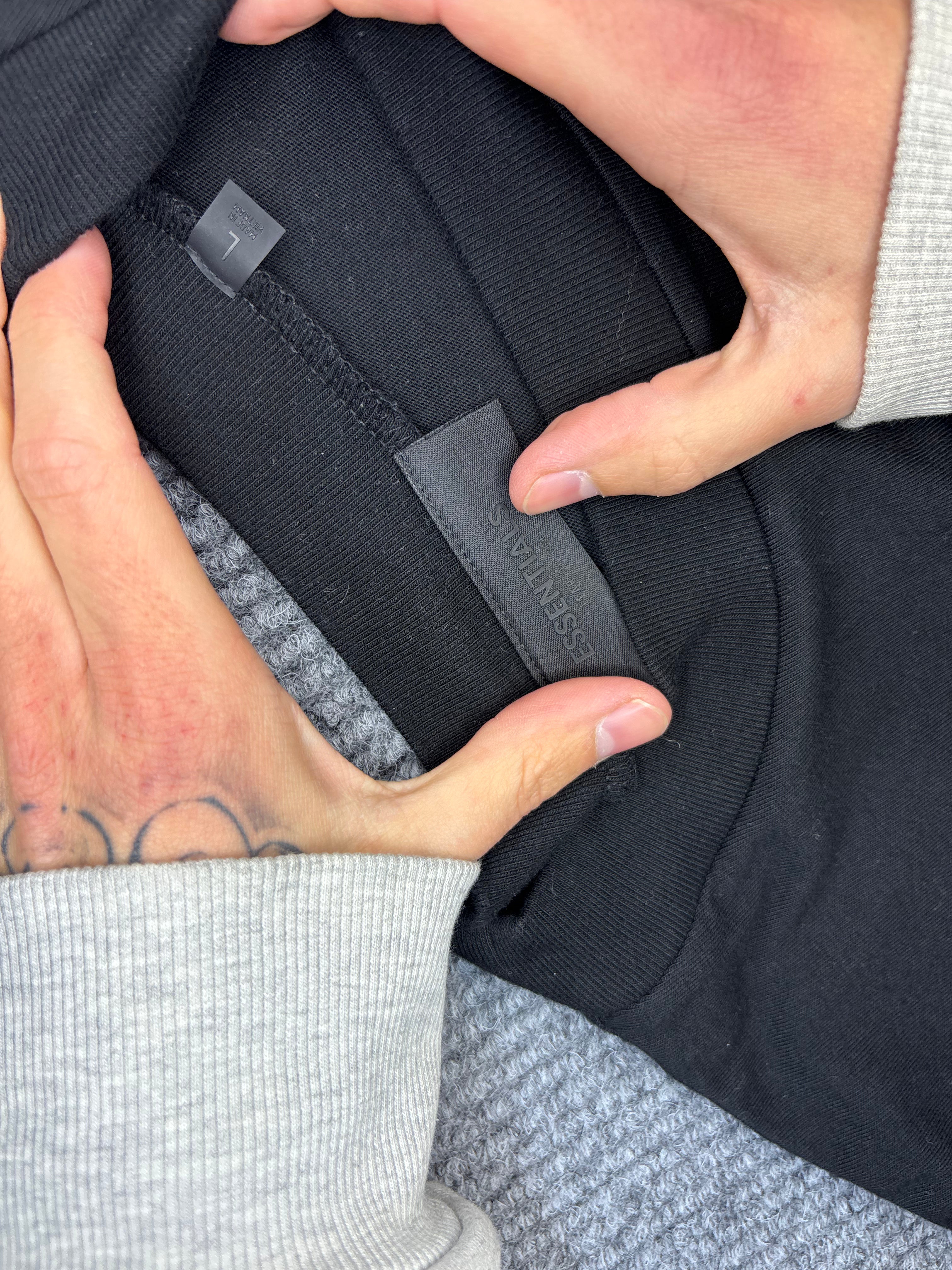 Essentials Fear Of God Longsleeve Black L