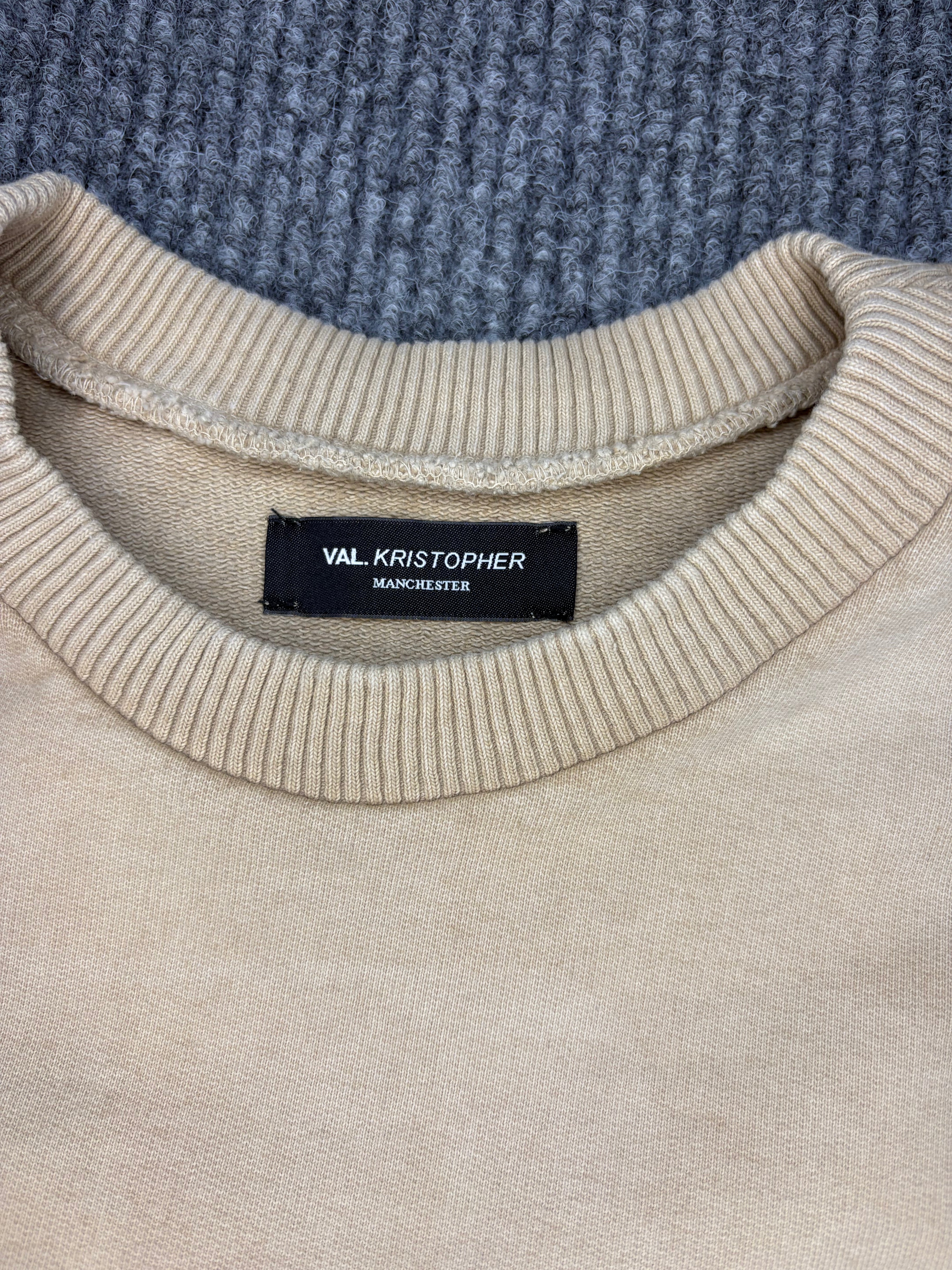 Val Kristopher Crewneck Beige XL