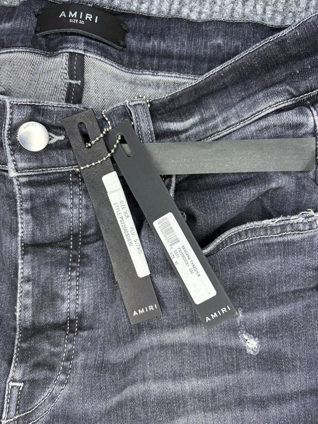 Amiri Thrasher Denim Pants 46