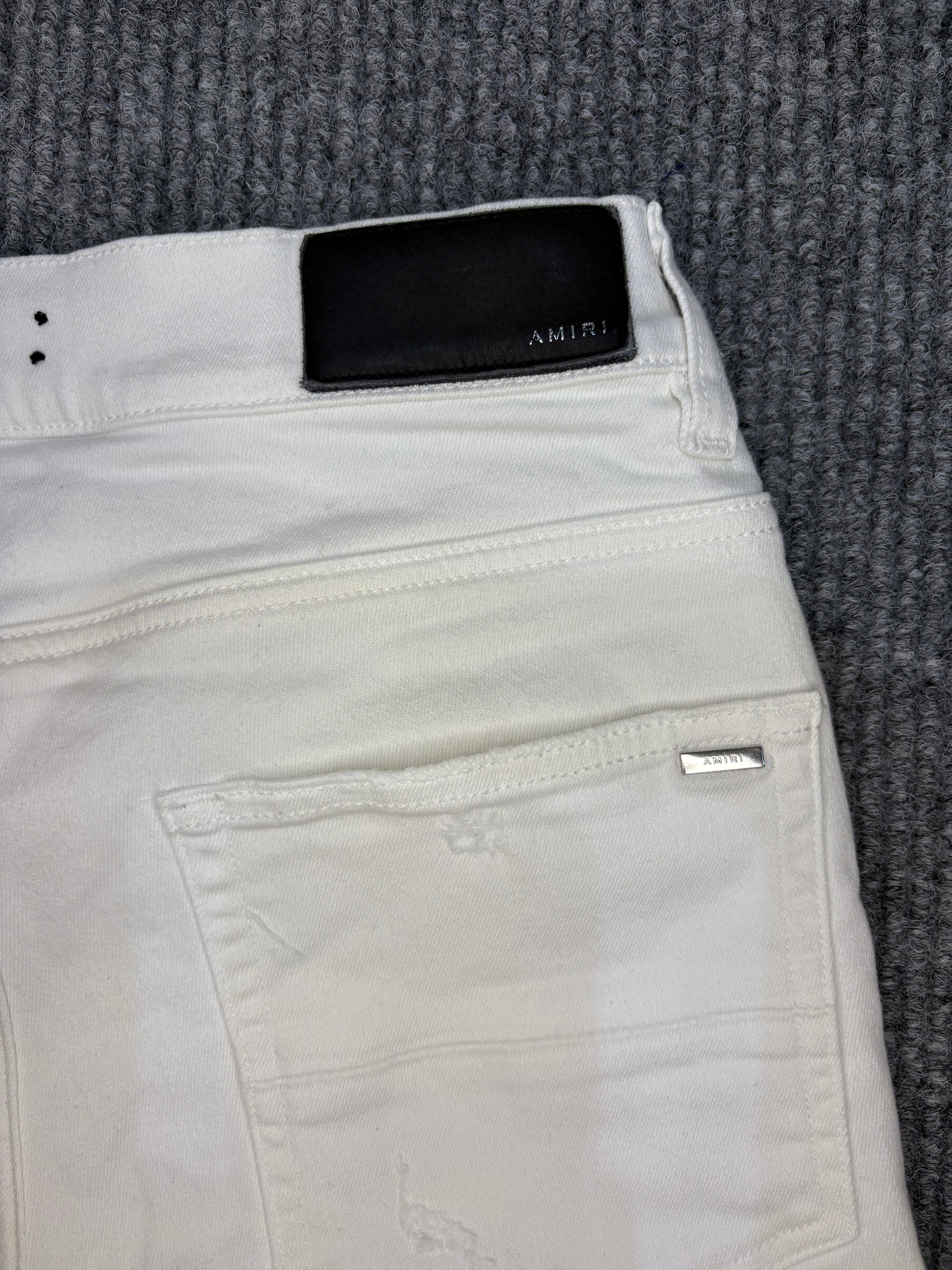 Amiri Pants MX1 White 46