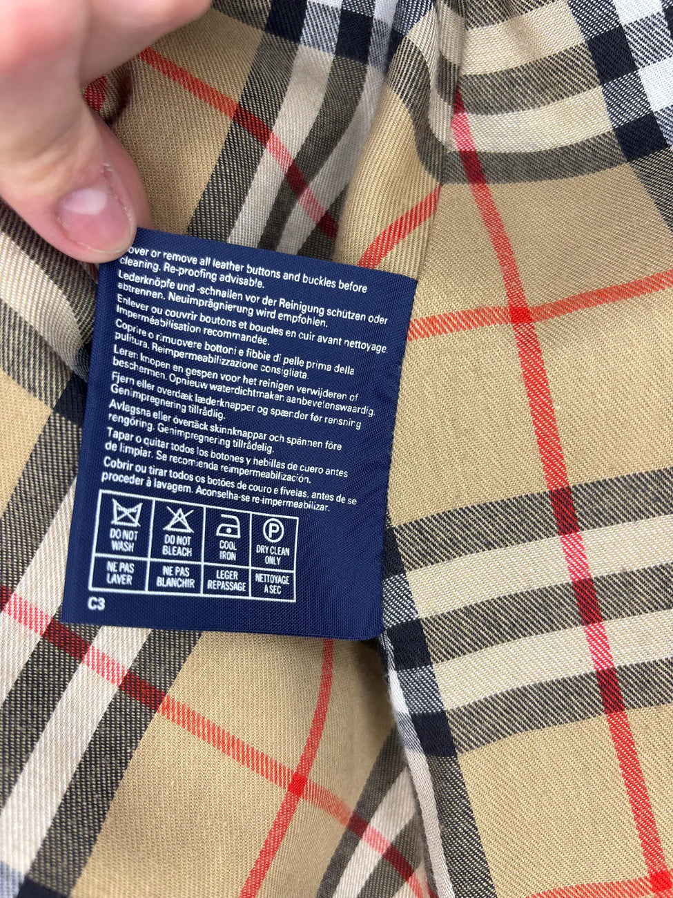 Burberry Trench Beige M