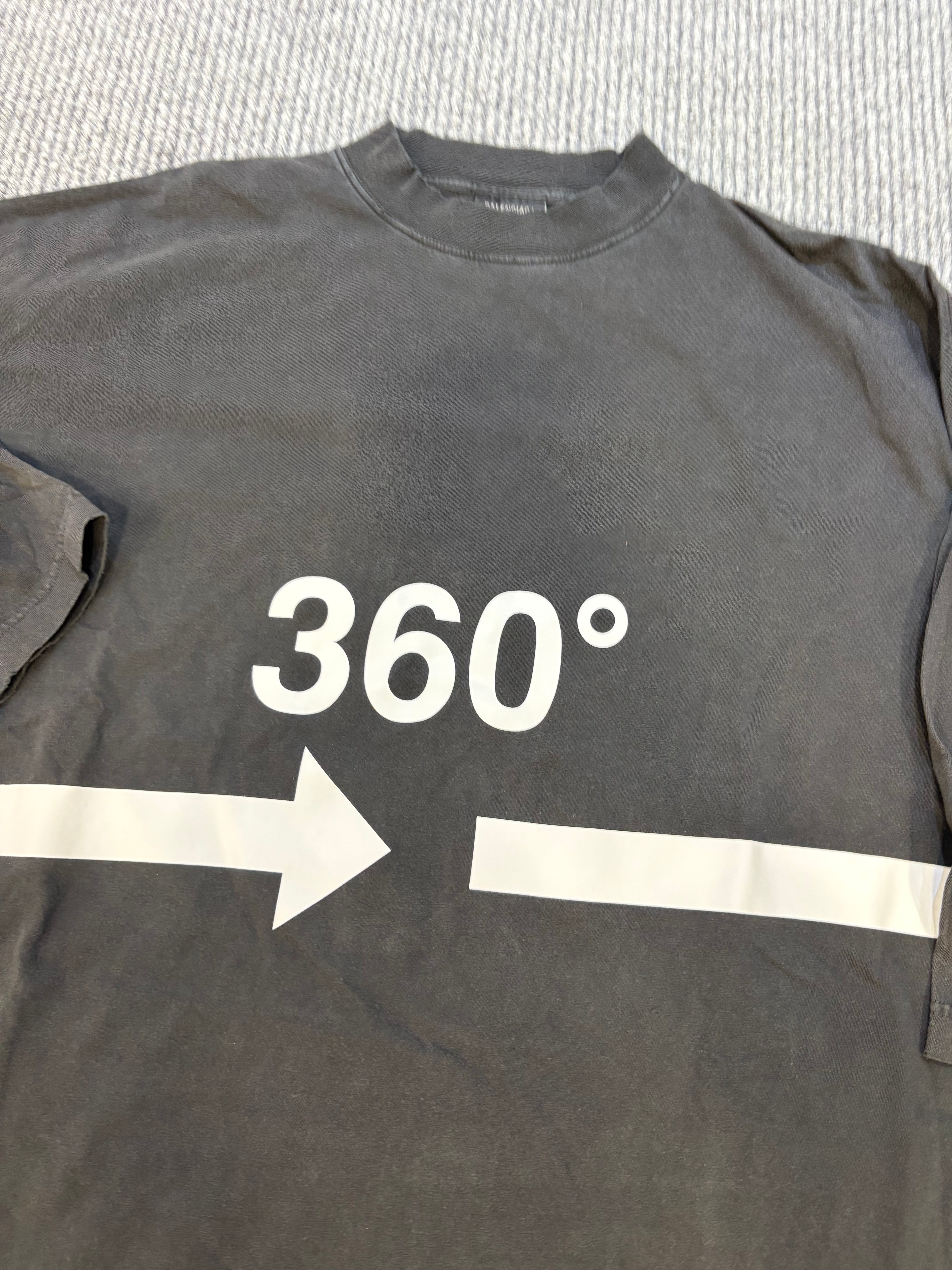 Balenciaga Oversize Tee Black 2