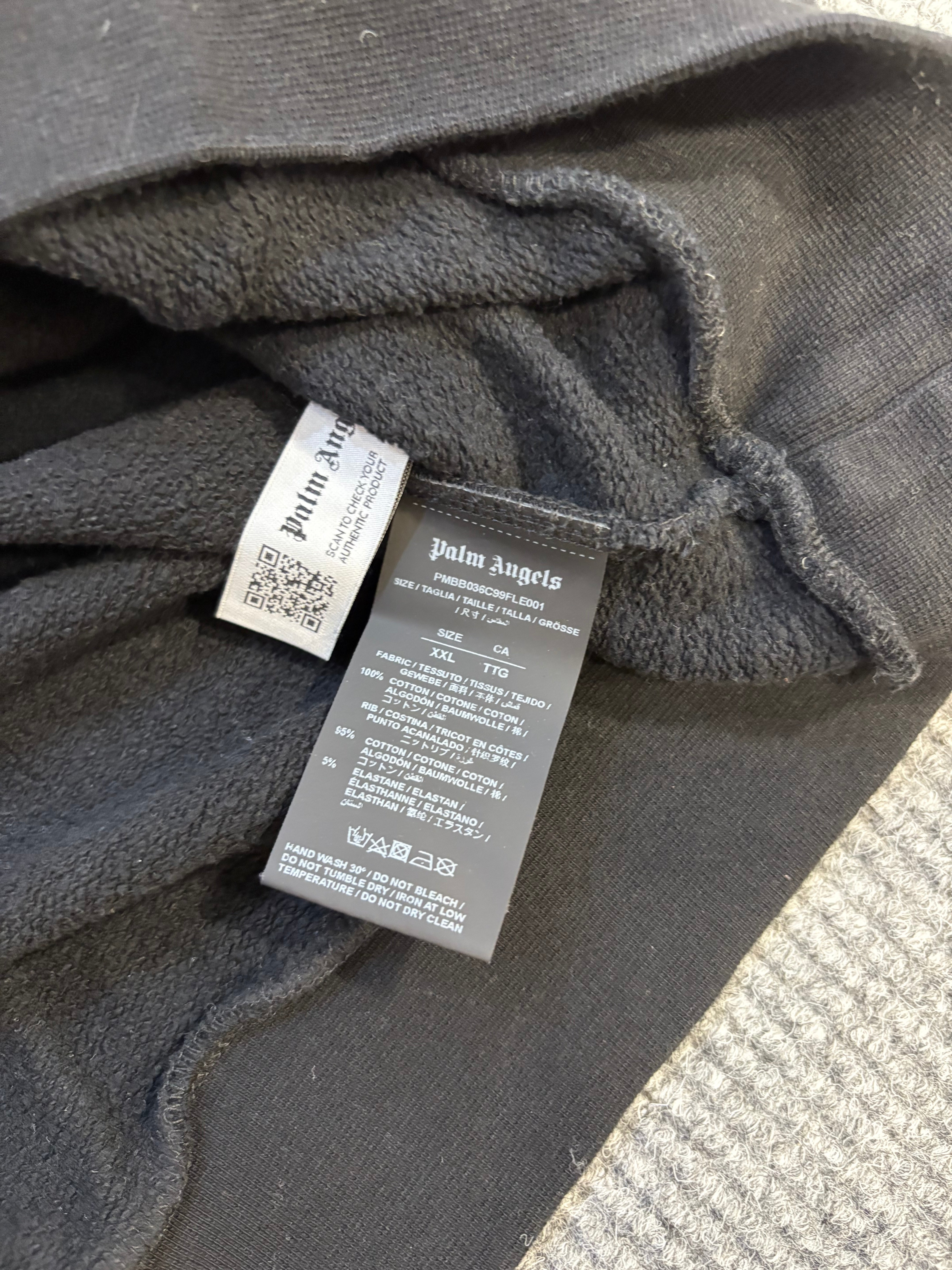 Palm Angels Hoodie Black XXL