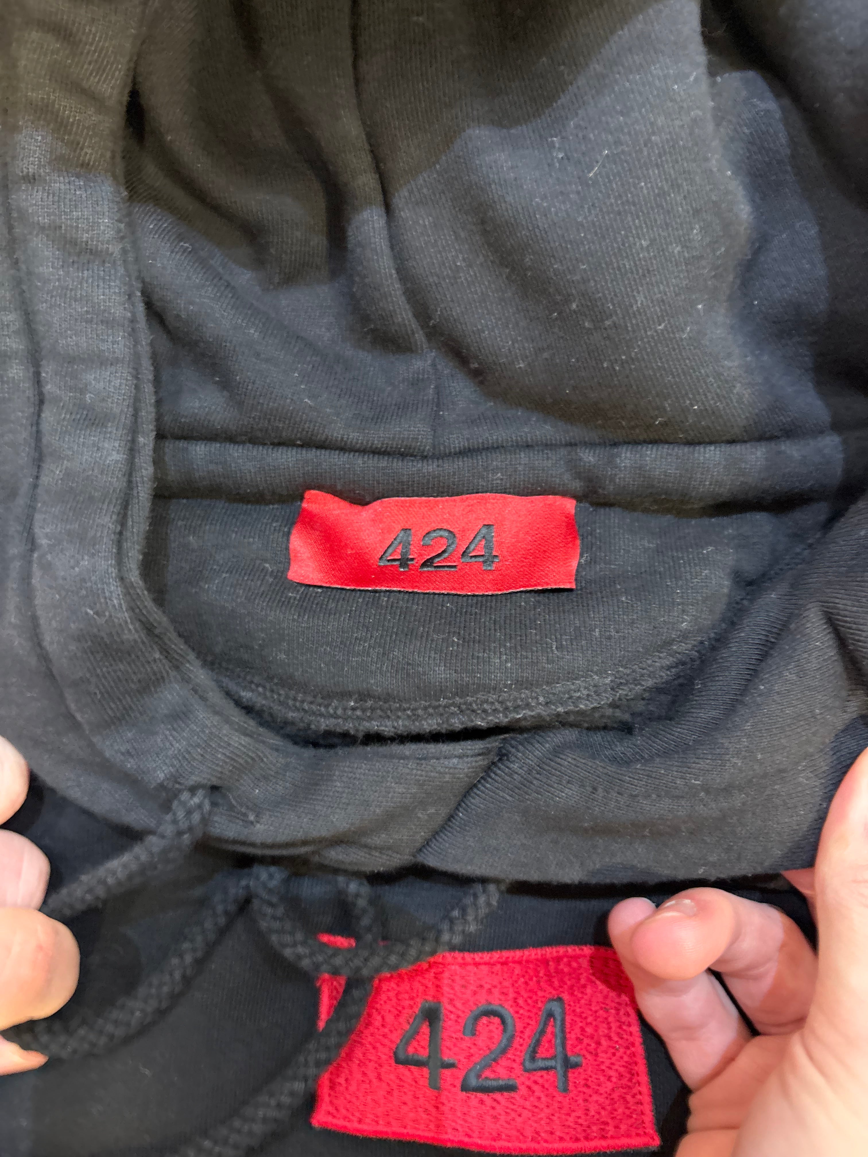 424 Hoodie Black XL