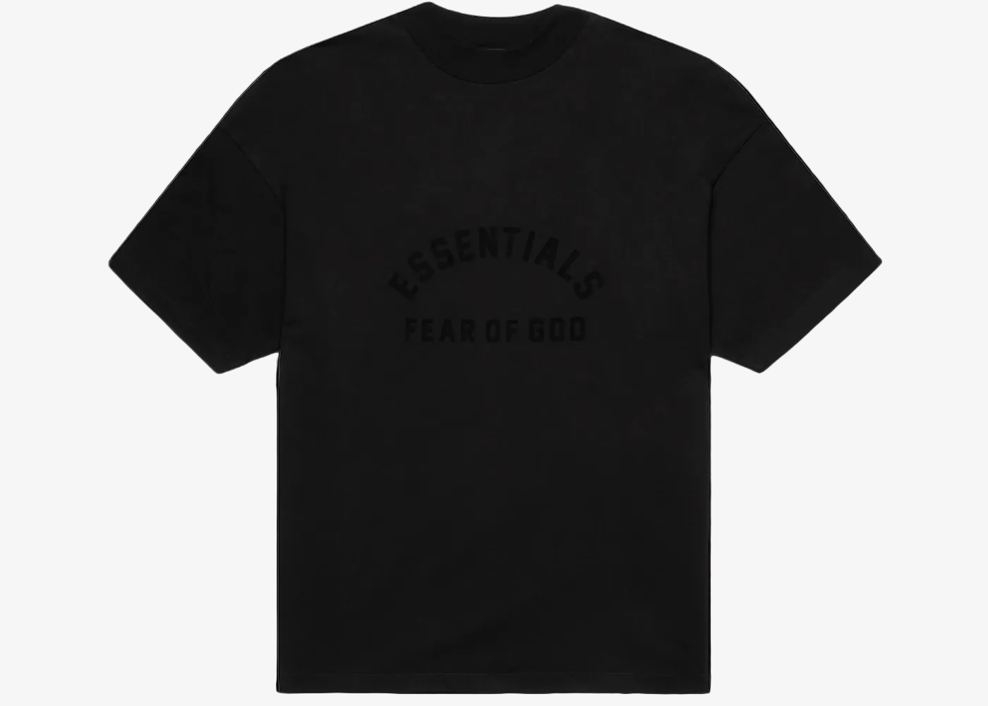 Fear of God Essentials Arch Logo Tee Jet Black