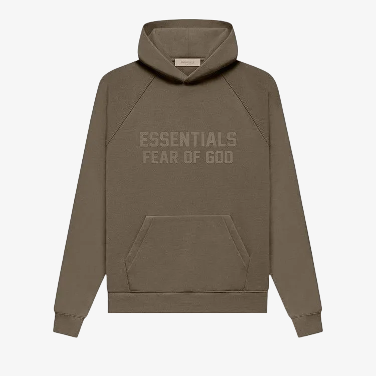 Fear of God Essentials Hoodie Wood