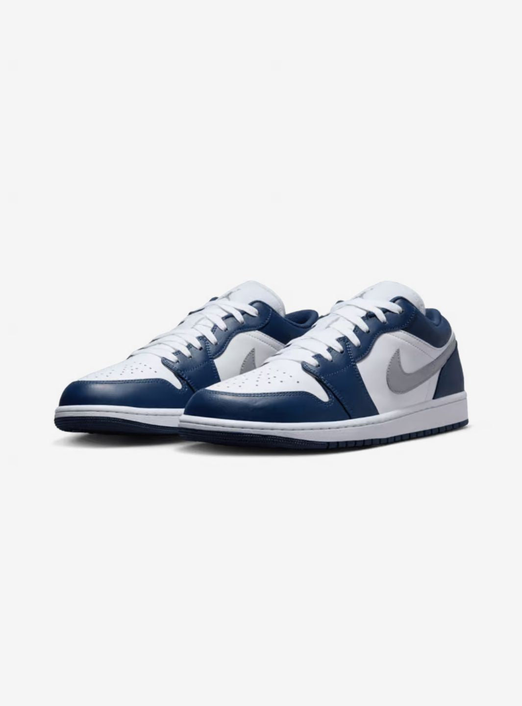 Air Jordan 1 Low Midnight Navy Wolf Grey