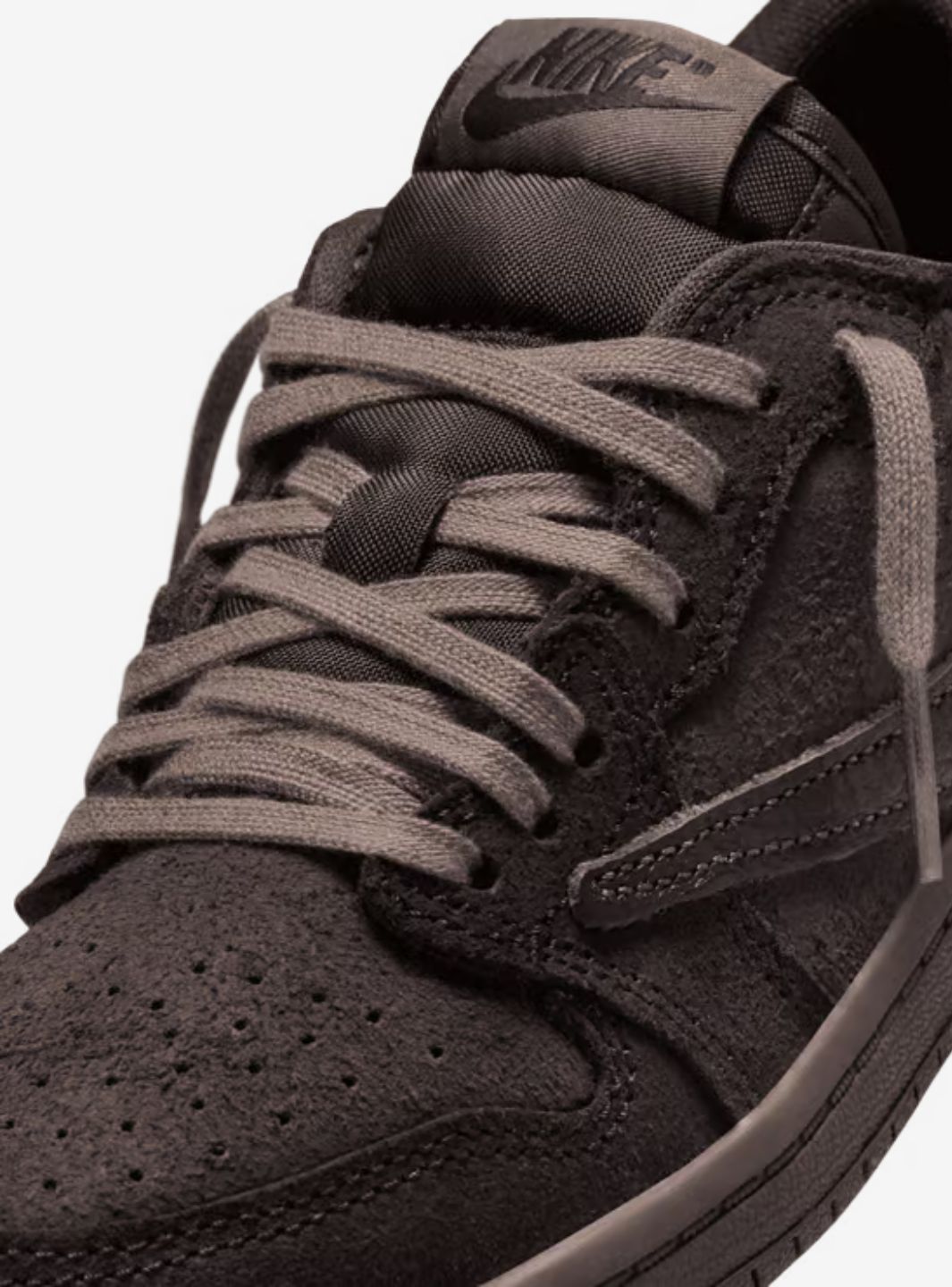 Air Jordan 1 Retro Low OG SP Travis Scott Velvet Brown (PS)