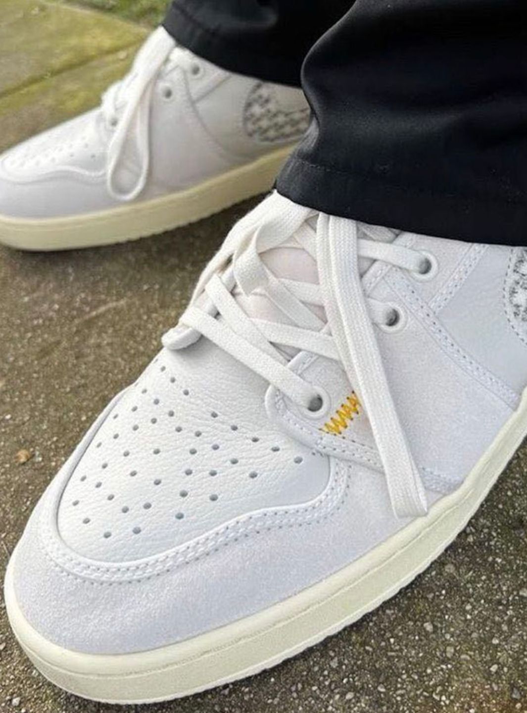 Air Jordan 1 Retro AJKO Low SP Union Sail Leather