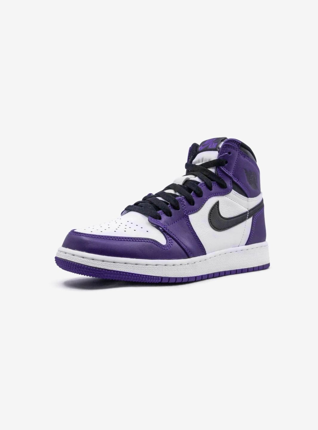 Air Jordan 1 Retro High Court Purple White (GS)