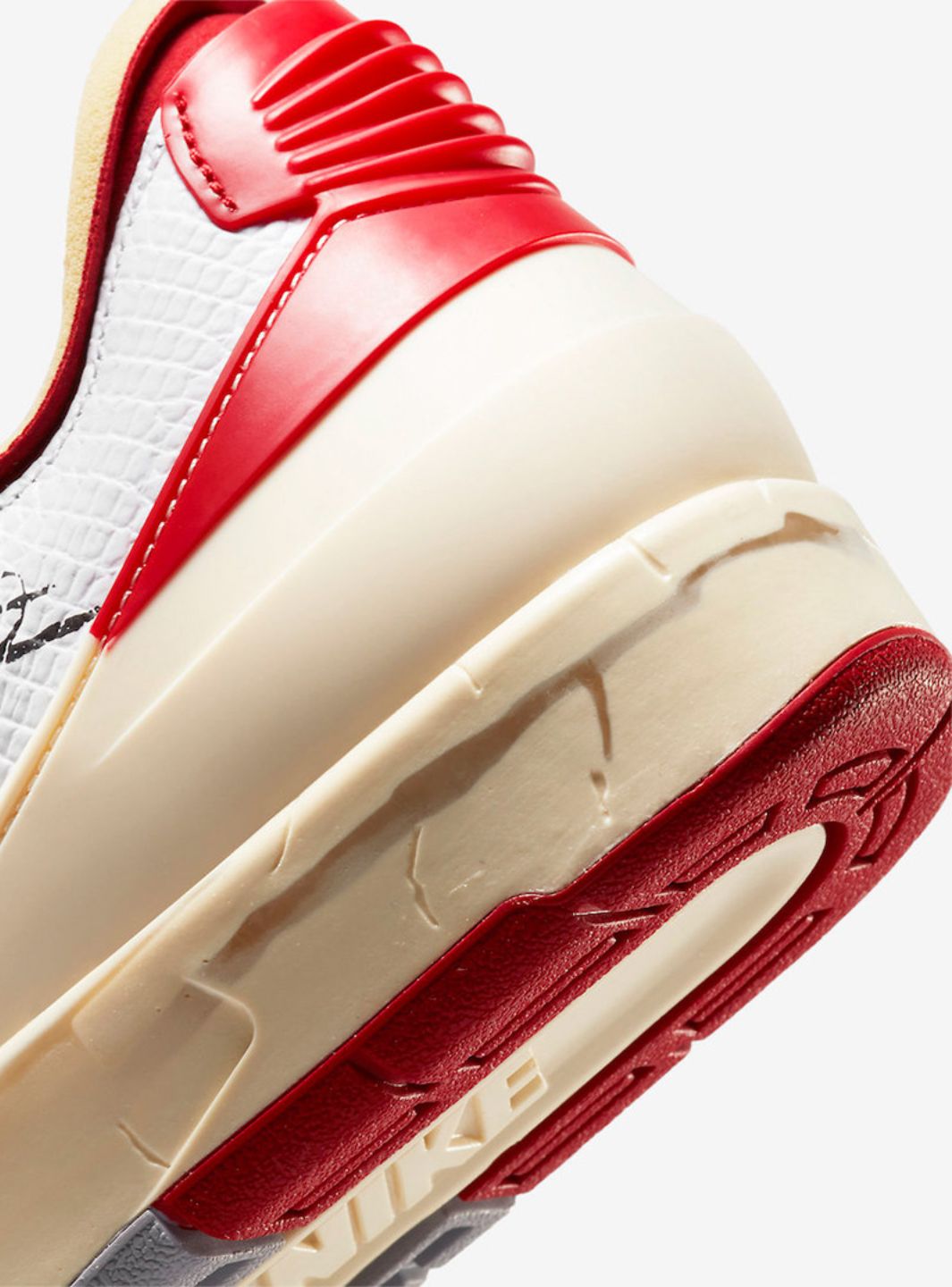 Air Jordan 2 Retro Low SP Off-White White Red