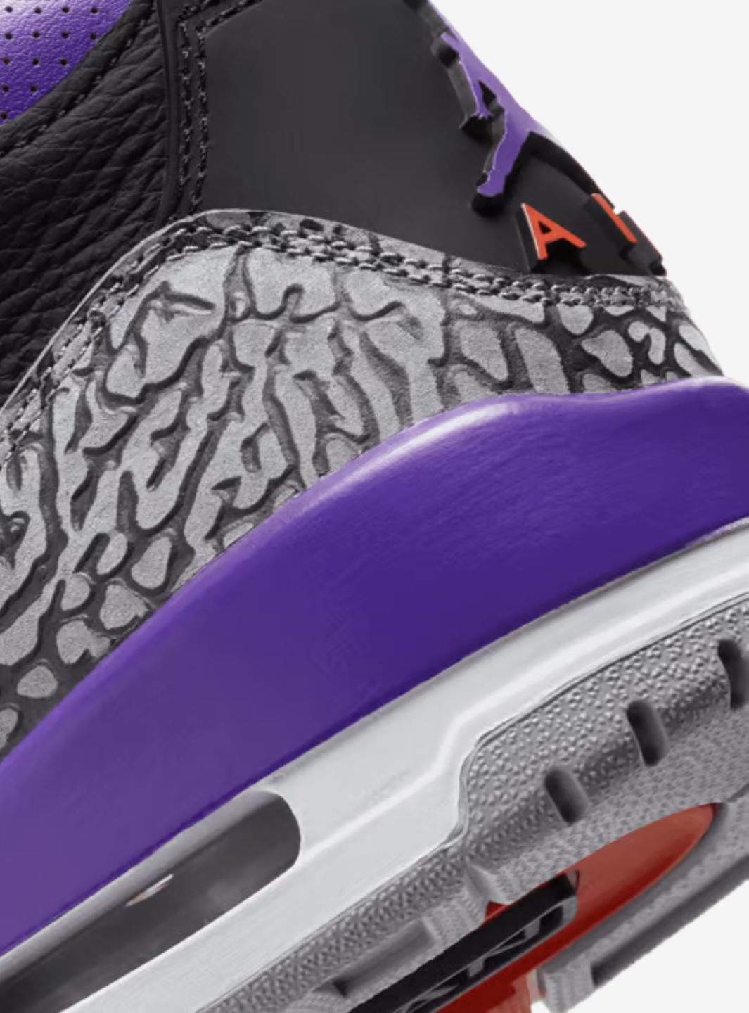 Air Jordan 3 Retro Black Court Purple
