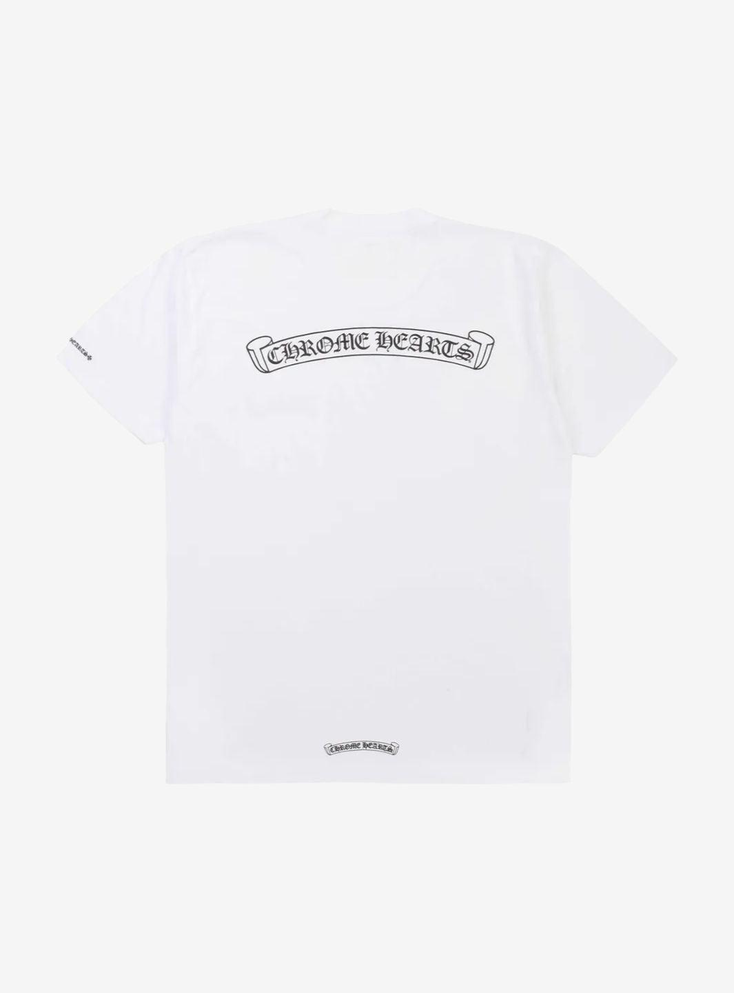 Chrome Hearts Scroll Logo Pocket T-Shirt White