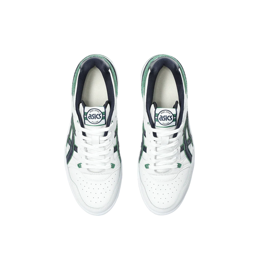 ASICS EX89 White Midnight Green