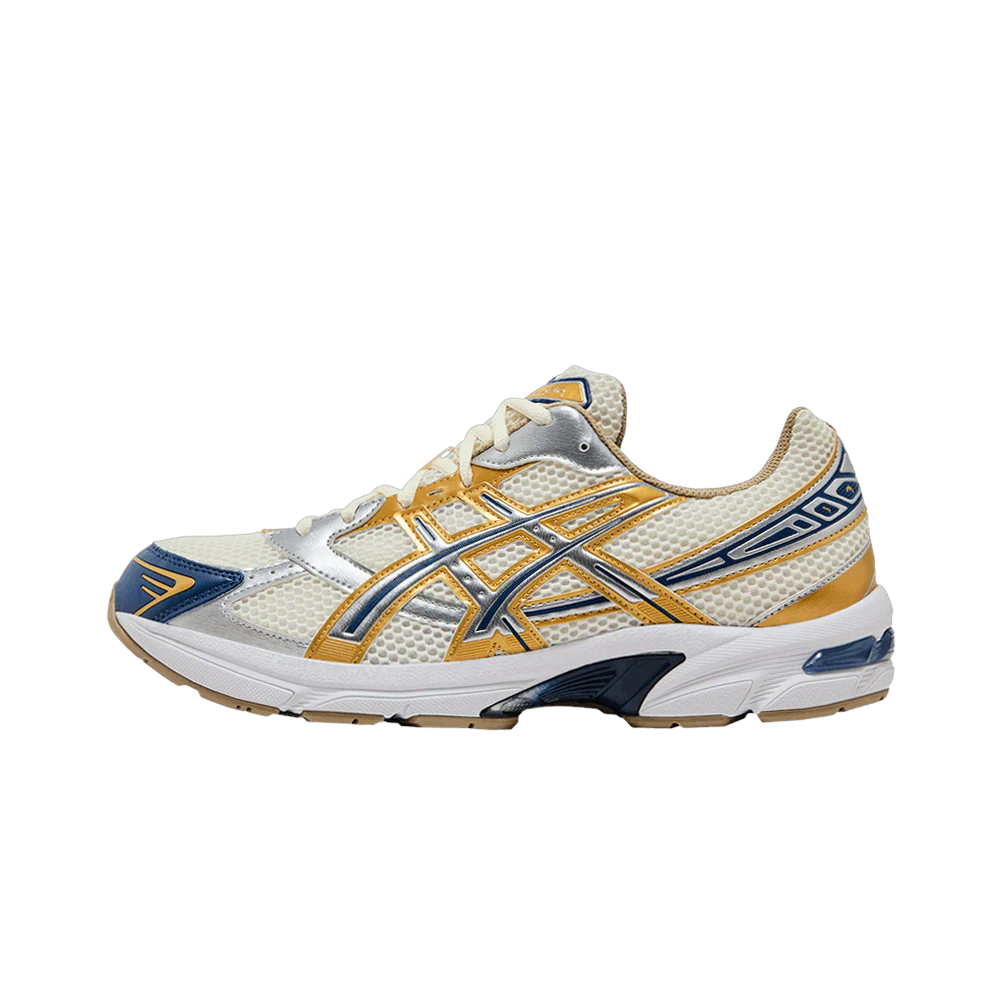 ASICS Gel-1130 Cream Pure Silver Gold Blue