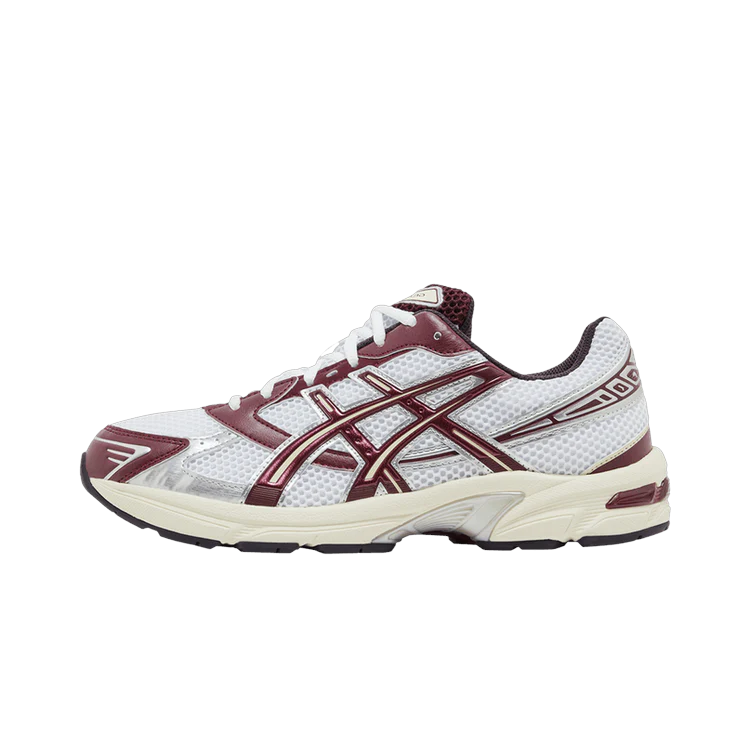 ASICS Gel-1130 White Maroon Banner