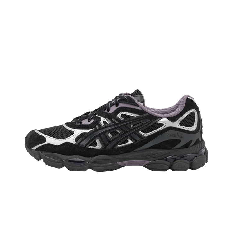 ASICS Gel-NYC Black Purple Graphite Grey