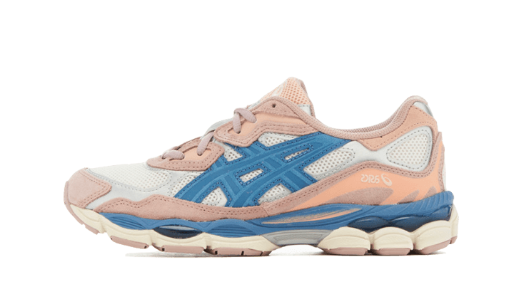 ASICS Gel-NYC Cream Grey Floss Salmon