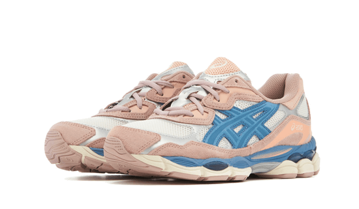 ASICS Gel-NYC Cream Grey Floss Salmon