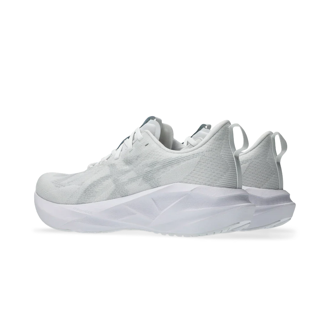 ASICS Novablast 5 White Piedmont Grey