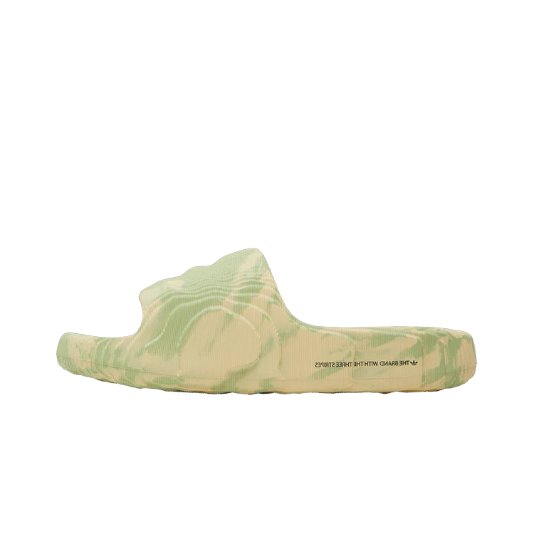 Adidas Adilette 22 Slides Magic Lime St Desert Sand