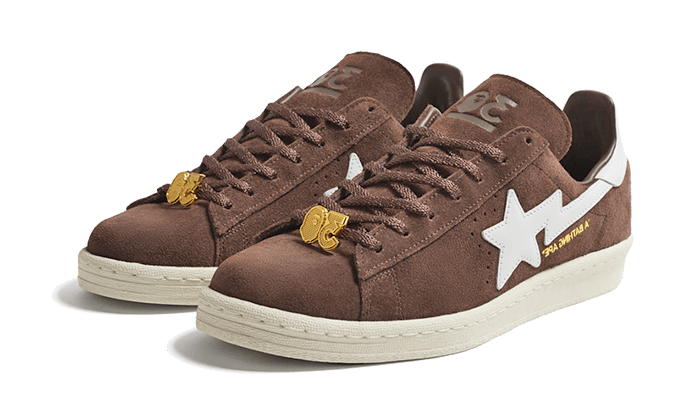 Adidas Campus 80s Bape 30th Anniversary Brown