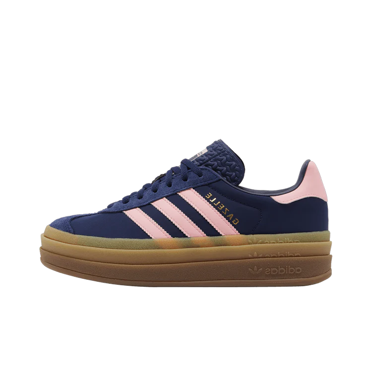 Adidas Gazelle Bold Dark Blue Pink Spark