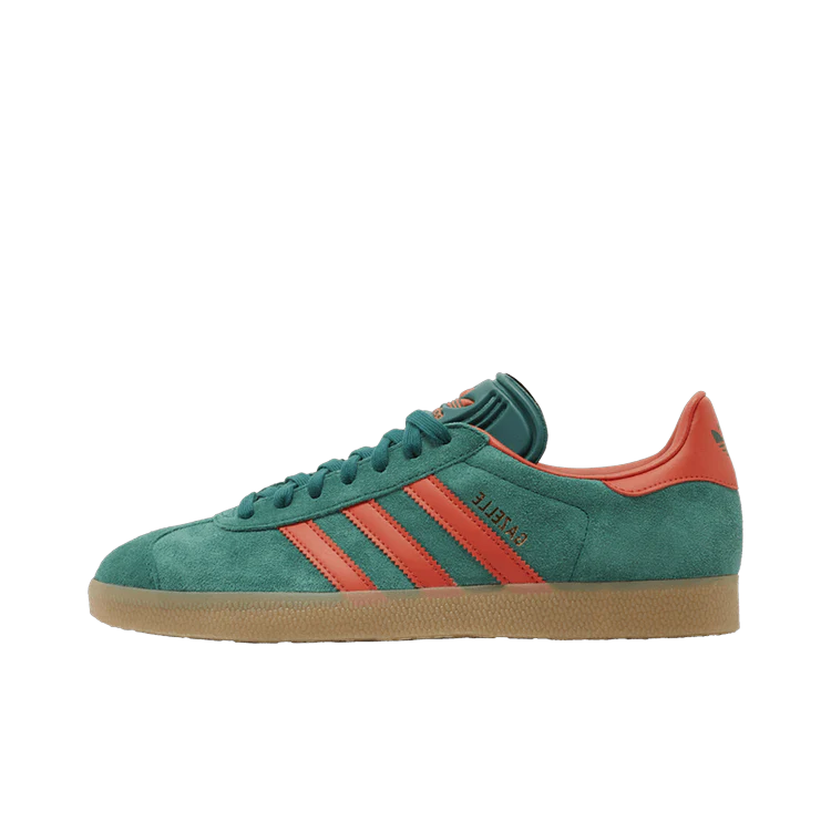 Adidas Gazelle Collegiate Green Preloved Red