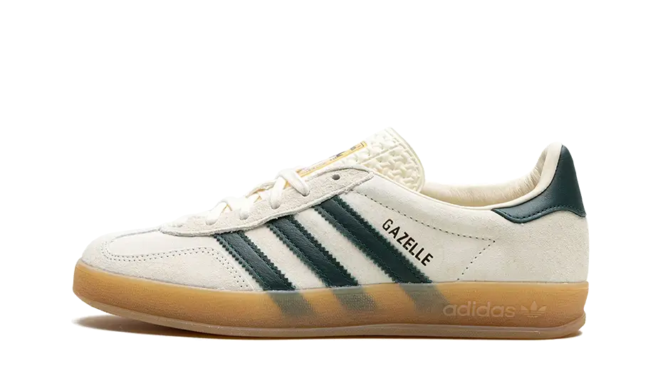 Adidas Gazelle Indoor Cream White Collegiate Green Gum