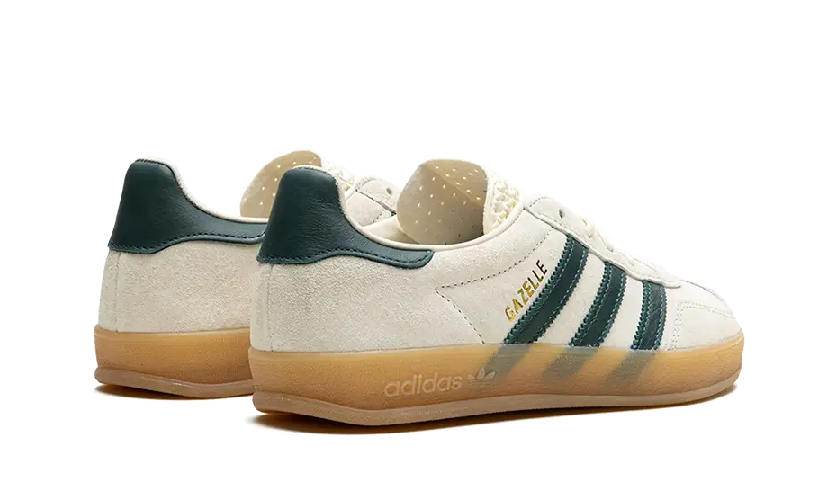 Adidas Gazelle Indoor Cream White Collegiate Green Gum