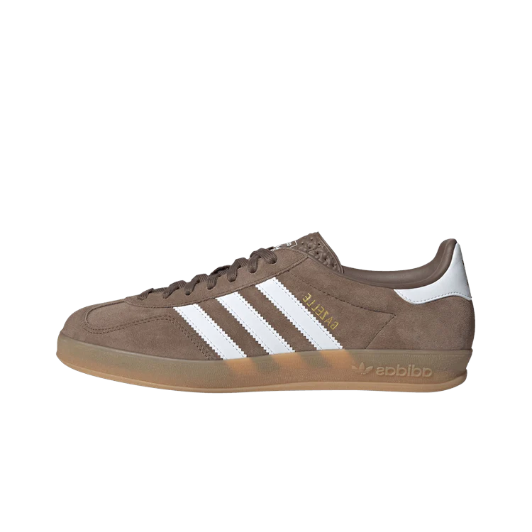 Adidas Gazelle Indoor Earth Strata White Gold Metallic