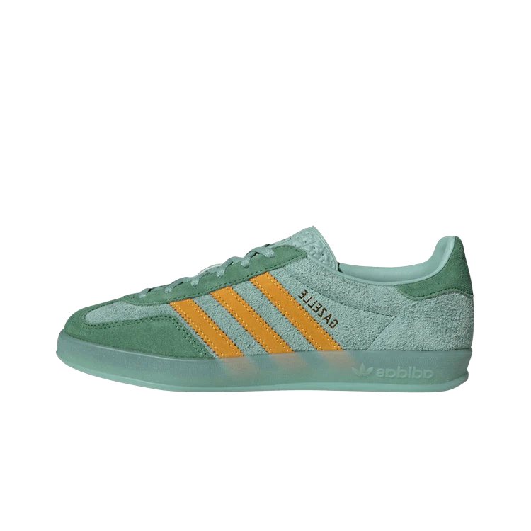 Adidas Gazelle Indoor Hazy Green Crew Yellow