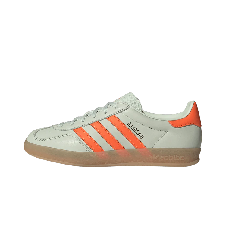 Adidas Gazelle Indoor Linen Green Solar Orange