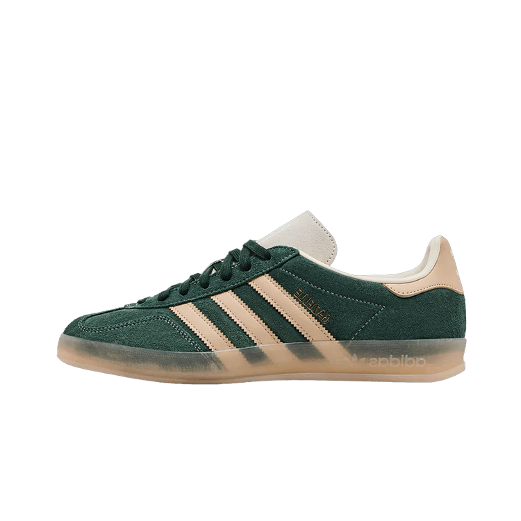 Adidas Gazelle Indoor Shadow Green Warm Sandstone
