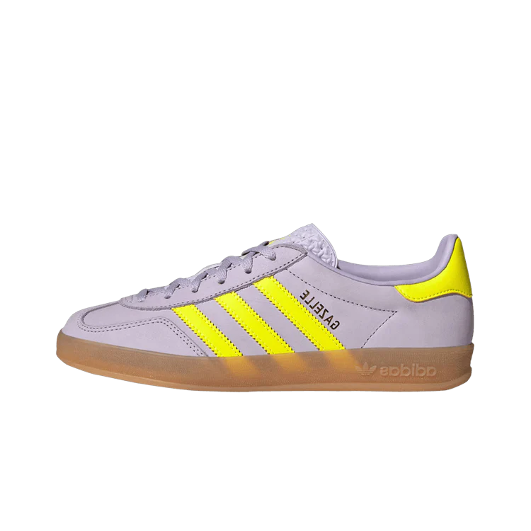 Adidas Gazelle Indoor Silver Dawn Solar Yellow