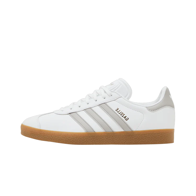 Adidas Gazelle White Grey Gum